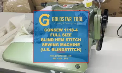 Product Showcase - Consew 1118-4 Blind Stitch Sewing Machine